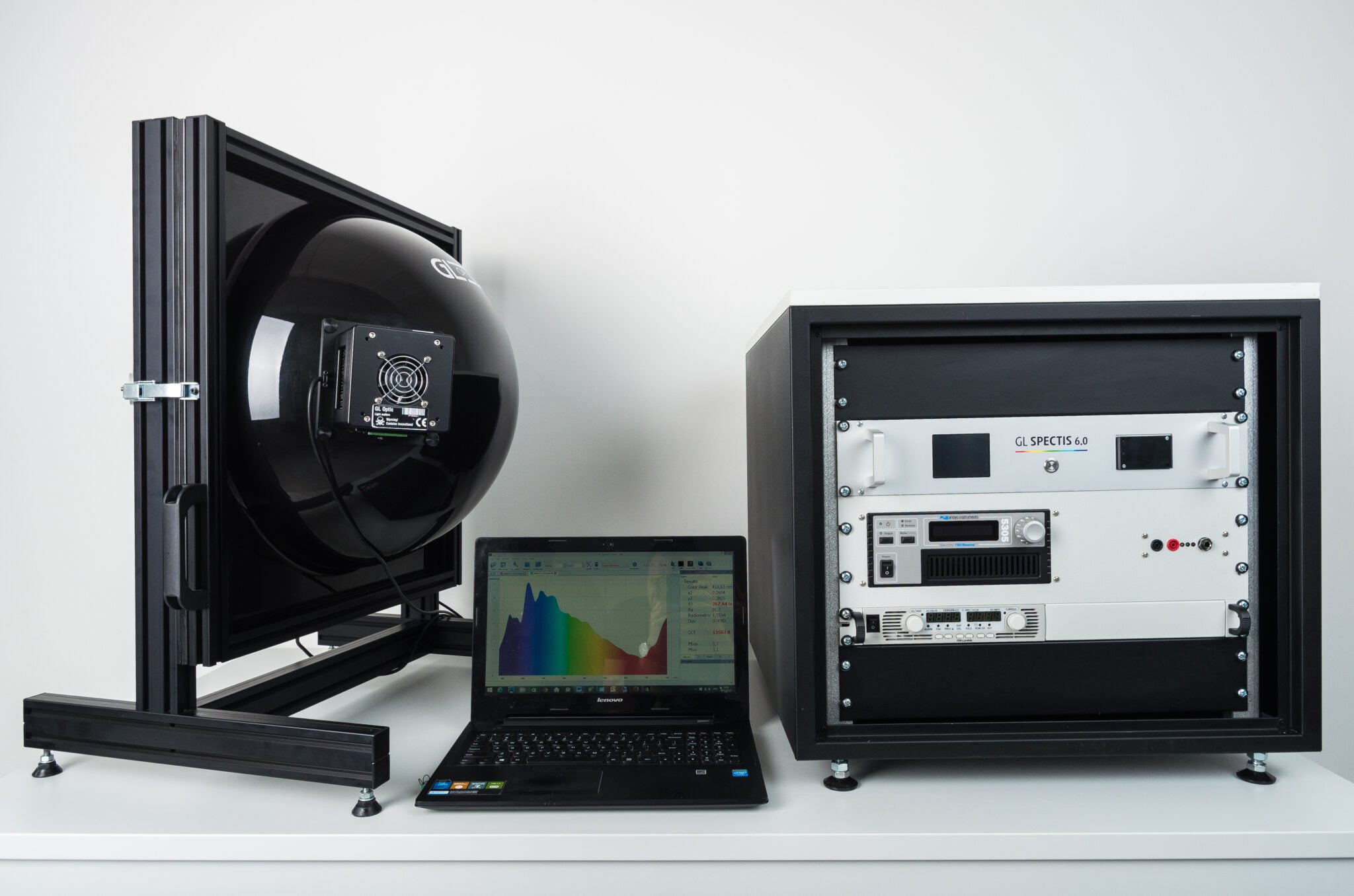 Integrating Spheres GL Optic Light Quality Control