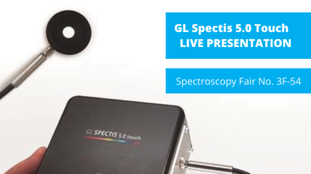 science photonic fair gl optic spectis 5.0 UV lamps testing